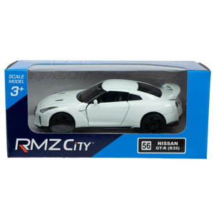 auto metalowe RMZ - Nissan GT-R White K-857