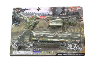 Zestaw zabawek militarnych, wojskowe 2 czołgi, helikopter i odrzutowiec 6x30 cm i 5x8 cm SN54803