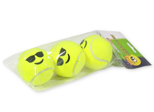 piłki do tenisa ziemnego Smile 3szt. 