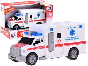 auto ambulans karetka pogotowia światło/dźwięk ZA3220