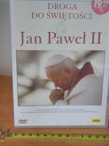 płyta DVD DROGA DO ŚWIĘTOŚCI JAN PAWEŁ II
