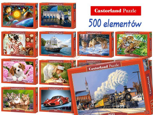 puzzle 500 el Castorland  wybór 47x33 | CA0016