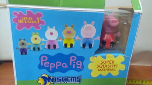 miękka figurka zgniotek/squishy PEPPA PIG