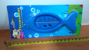 termometr do kąpieli rybka