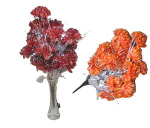 bukiet kwiatów z brokatem 24-gałązki
