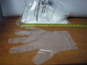 rękawice foliowe HDPE 100szt
