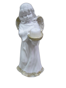 anioł ZUZIA stojący z misą /świecznik  | TL A-7