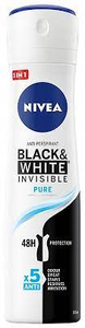 dezodorant damski 150ml Nivea Black&White Invisible Pure Antyperspirant 