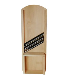 Szatkownica drewniana z szufladą 90 cm (SZS95)
