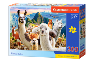 puzzle 200 el. Llamas Selfie Castorland B-222193
