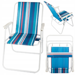 krzesło składane ogrodowe turystyczne plażowe 14414