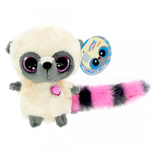 maskotka lemur YOOHOO  serduszko różowy ogon | B-895A