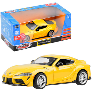 auto metalowe  Toyota GR Supra 1:31 metalowe autko licencja MSZ ZA3758