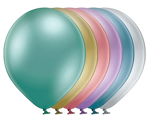balony metalizowane 30cm mix 50szt     90-20