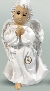 anioł stojący modlący KOMUNIA ŚW