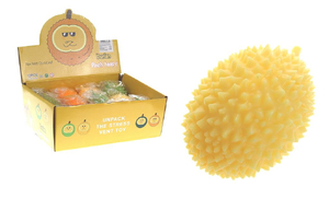 zabawka gumowa gniotek Durian 10 cm  12 szt . | SN54720