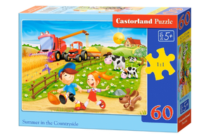 puzzle 60 el.  SUMMER IN THE COUNTRYSIDE B-06878