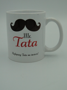 kubek ceramiczny 300 ml w kartoniku Mr. Tata 