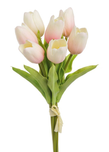 tulipan z pianki 7szt.  ciemno różowy  | 81CAN056A_06