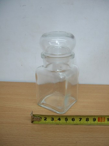 słoik szklany kałamarz 150ml + korek szklany