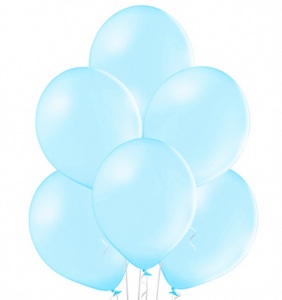 balony błękitne pastelowe  100 szt. Belbal B105  | GP04-003/03