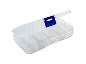 pudełko plastikowe organizer, wymiary 13x6,5x2cm PUD-9914