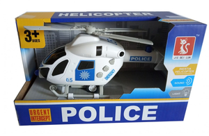 helikopter policyjny światło i dźwięk