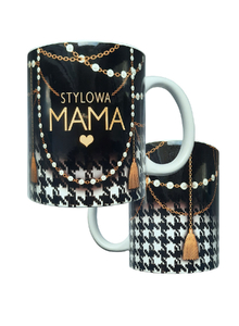 Kubek ceramiczny Glamour stylowa Mama K154