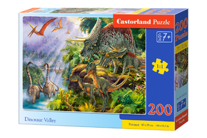 puzzle 200 el. Dinosaur Valley Castorland B-2222223