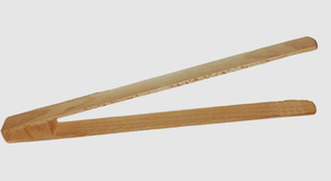 drewniane szczypce do ogórków 25 cm 