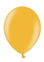 balony metalizowane złote 23 cm  100szt. | Bal.10M-060