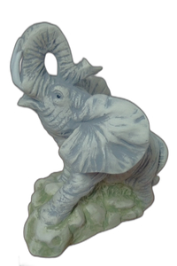 figurka słoń mały kolor 18cm | 8033