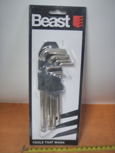 klucze imbusowe 1,5-10mm 9szt 321191