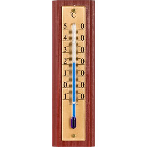 termometr wewnętrzny drewniany | 010500