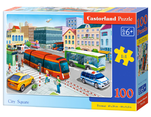 puzzle 100 el. City Square Castorland B-111183