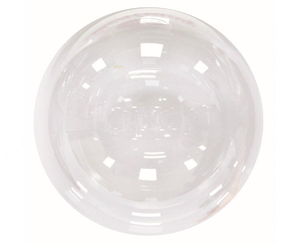 balon Aqua - kryształowy bez nadruku 65cm KR-30BN