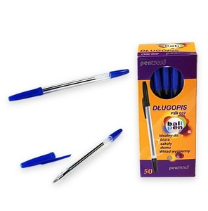 długopis niebieski 50szt. | 007 PHS B50