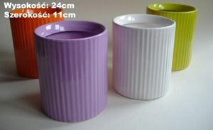 wazon ceramiczny kwadrat 24cm OC-006