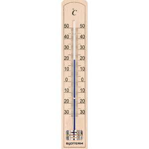 termometr wewnętrzny drewniany | 012300