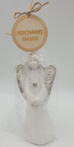 anioł guziczek dla Kochanej Mamy 17cm  |  A-11  