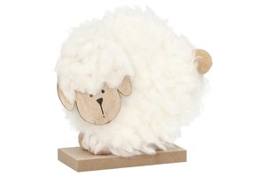 owieczka drewniana