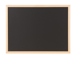 tablica do pisania kredą CZARNA w drewnianej ramie 40x30 cm NT6430