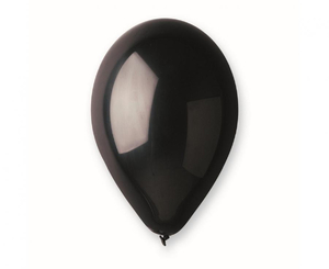 balony  pastel 12" - czarne 100 szt. G110/14