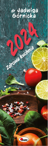 kalendarz 2024 Zdrowa kuchnia KP1 ścienny dr.Jadwiga Górnicka