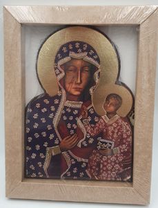 obraz ikona Matki Boskiej Częstochowskiej 13 x 18 cm