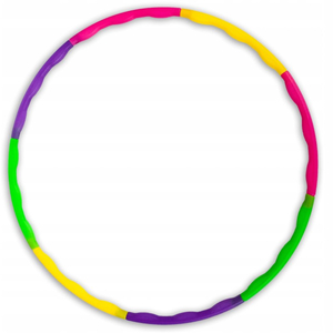 odchudzające hula hoop koło składane  masaż 80cm XJ4028