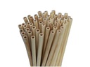 Słomki bambusowe białe 20 cm - 50 sztuk    41-60