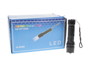 latarka LED 24szt  czarna (G-2098) 12,5x3 cm AE-1418
